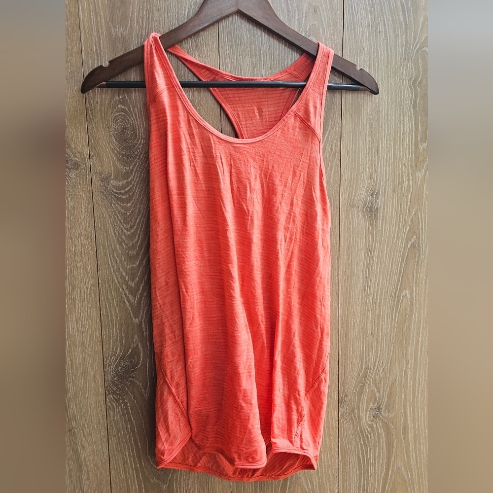 Lululemon Vibrant Coral Women's Tank Top